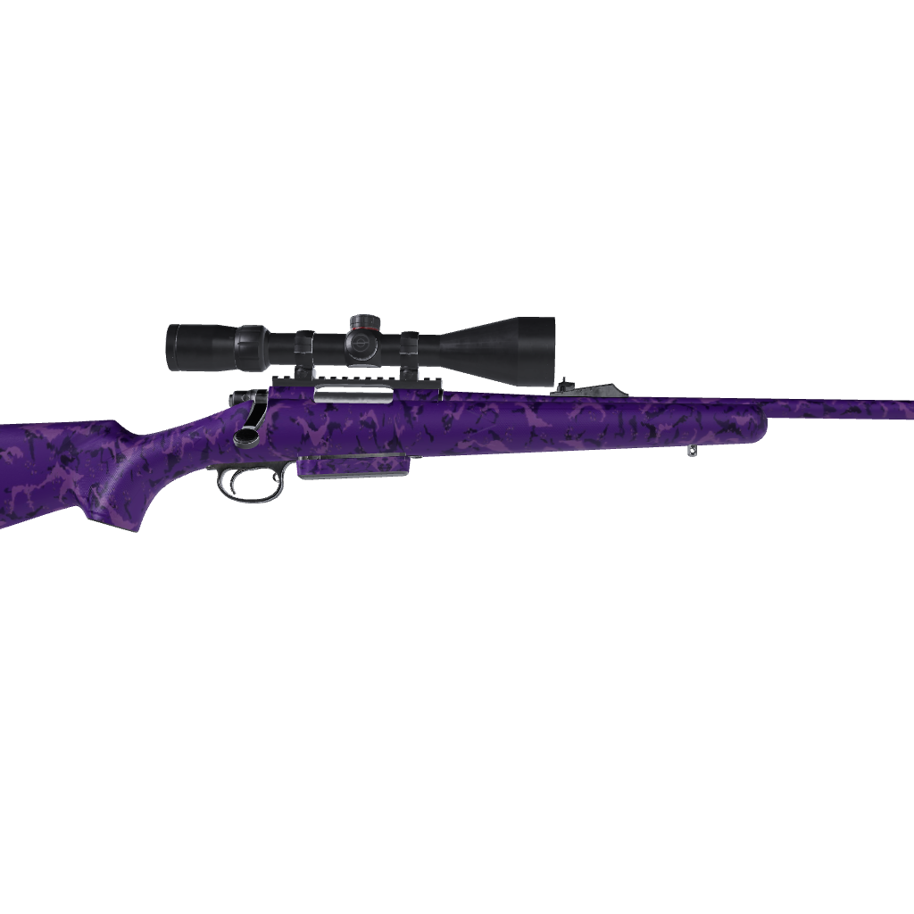 Rifle Battle Storm Elite Purple Camo Gun Skin Vinyl Wrap