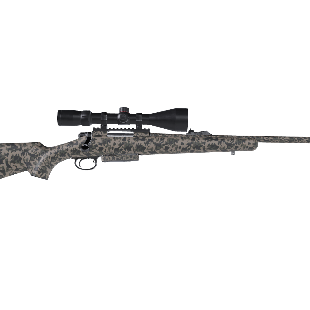 Rifle Classic Army Camo Gun Skin Vinyl Wrap