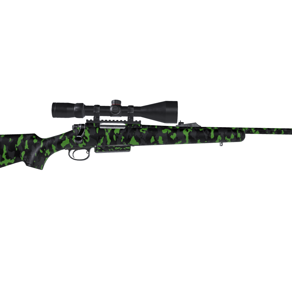 Rifle Cumulus Metro Green Camo Gun Skin Vinyl Wrap