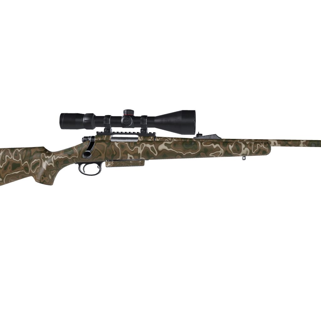 Rifle RELV X3 Moab Camo Gun Skin Vinyl Wrap Film