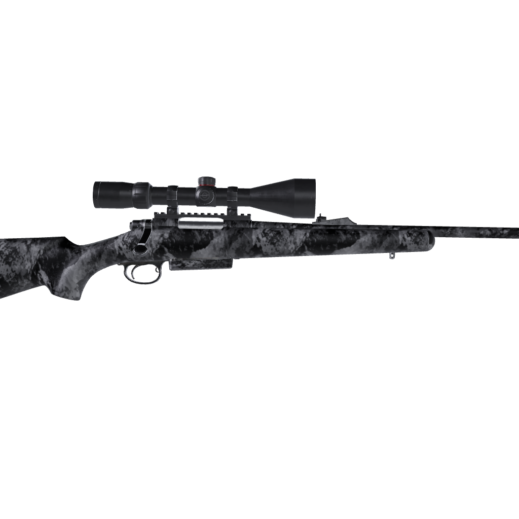 Rifle Substrate Steel Camo Gun Skin Vinyl Wrap Film