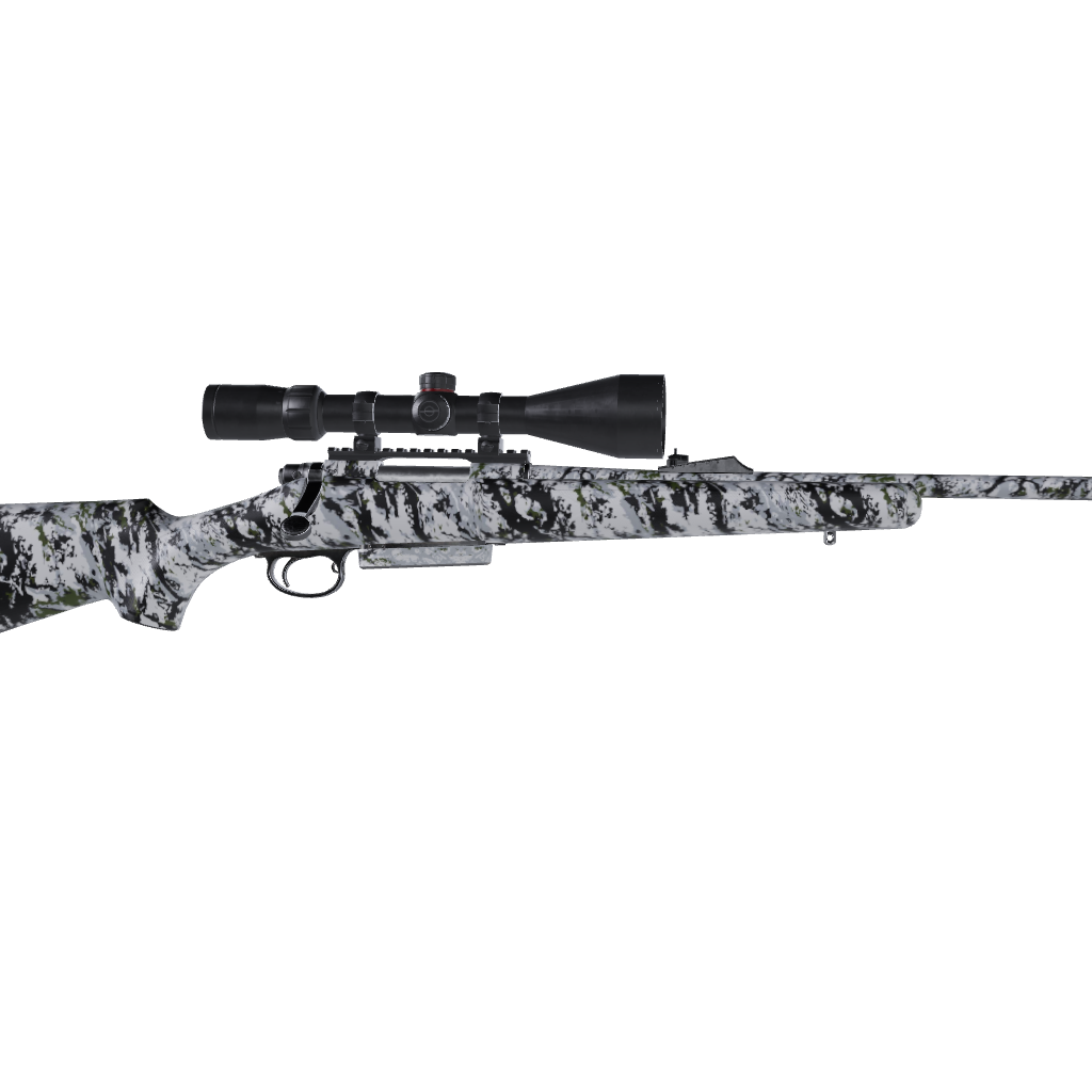 Rifle RELV Timber Wolf Camo Gun Skin Vinyl Wrap Film