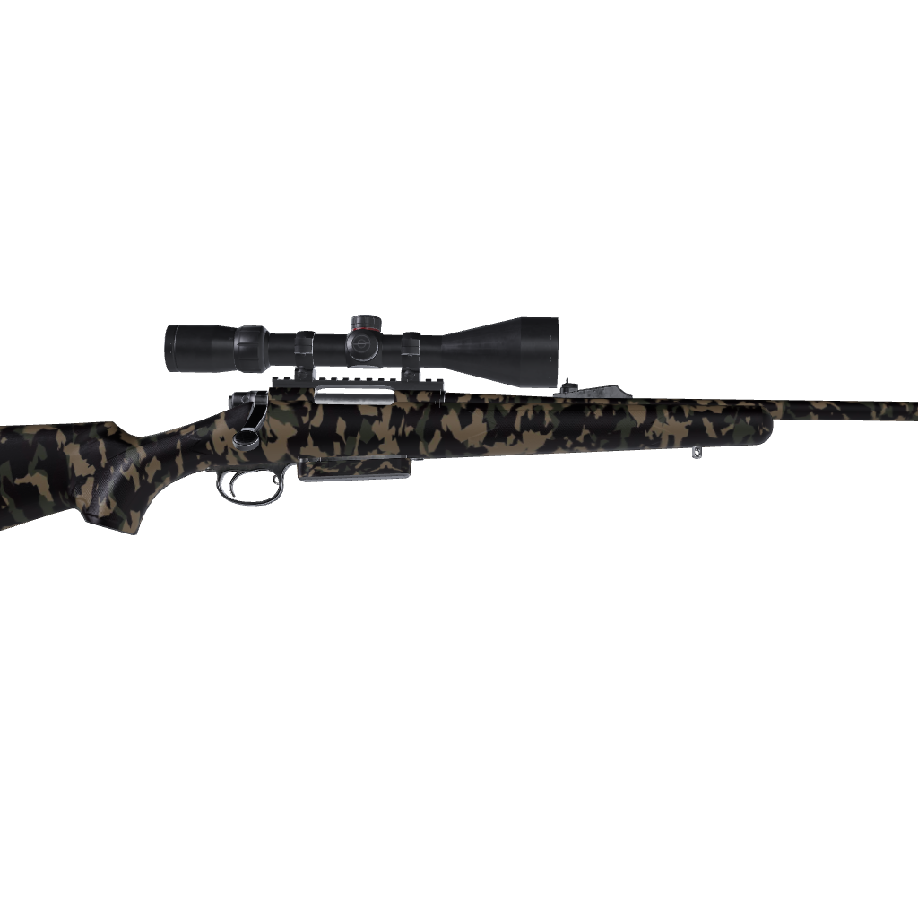 Rifle Erratic Militant Blood Camo Gun Skin Vinyl Wrap