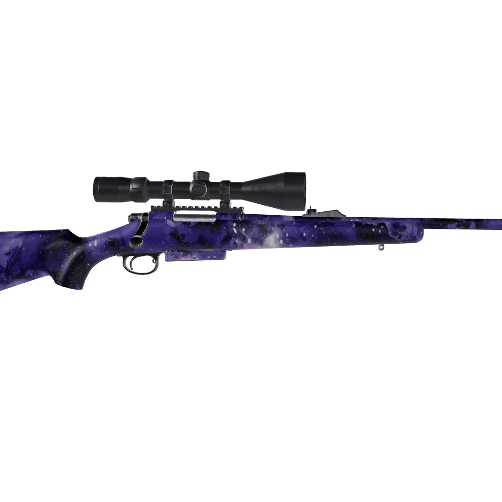 Rifle Galaxy Dark Matter Gun Skin Vinyl Wrap