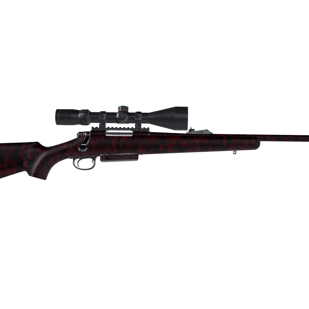 Rifle Cumulus Vampire Red Camo Gun Skin Vinyl Wrap