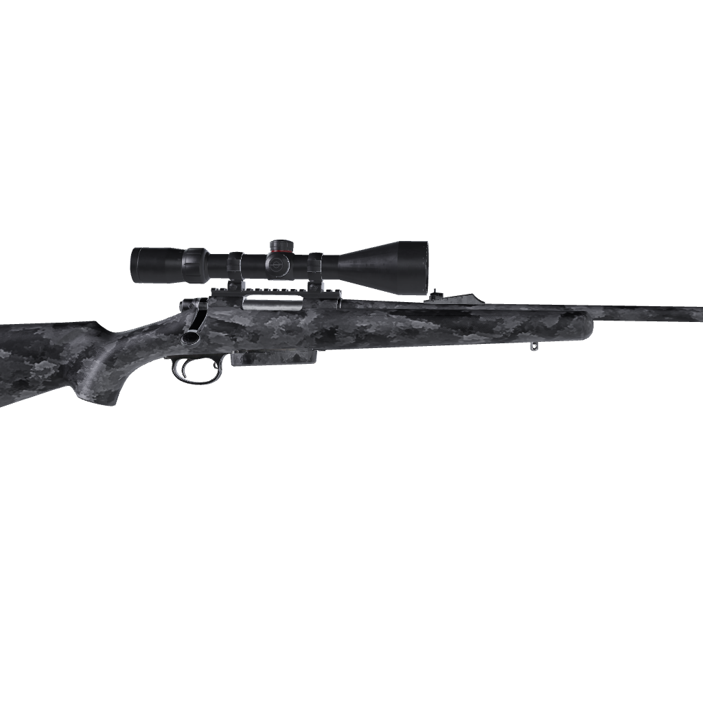 Rifle A-TACS Ghost Camo Gun Skin Vinyl Wrap Film