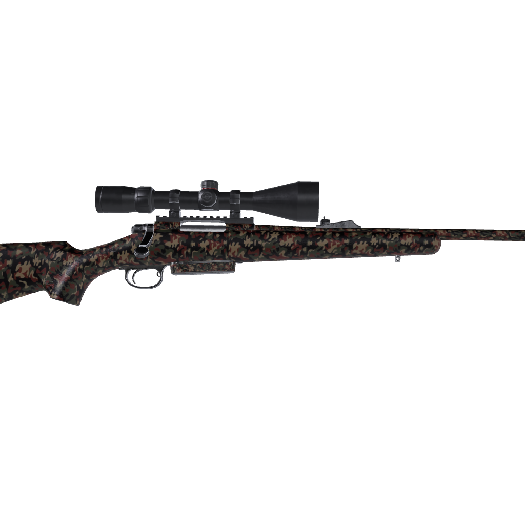 Rifle Classic Militant Copper Camo Gun Skin Vinyl Wrap