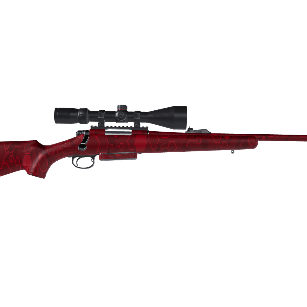 Rifle Hex DNA Elite Red Gun Skin Vinyl Wrap