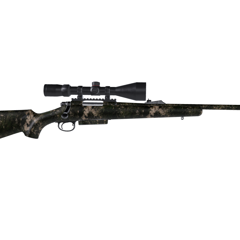 Rifle Substrate Shift Camo Gun Skin Vinyl Wrap Film