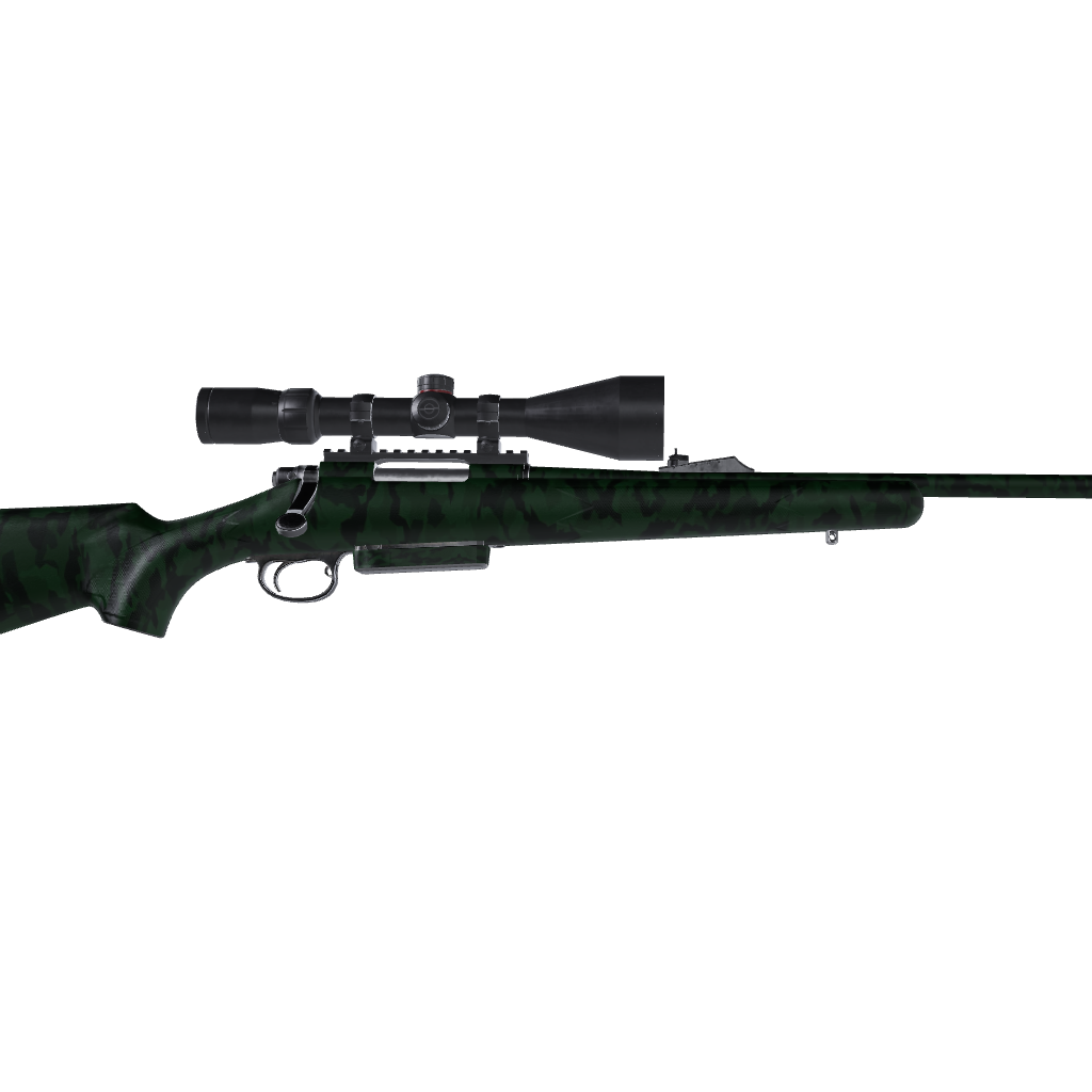 Rifle Erratic Elite Green Camo Gun Skin Vinyl Wrap