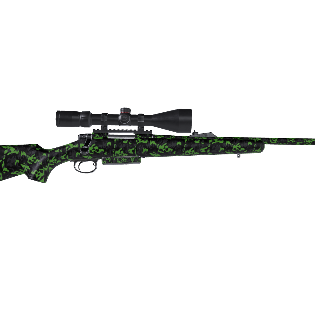 Rifle Classic Metro Green Camo Gun Skin Vinyl Wrap