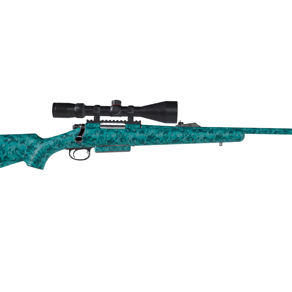 Rifle Classic Elite Tiffany Blue Camo Gun Skin Vinyl Wrap