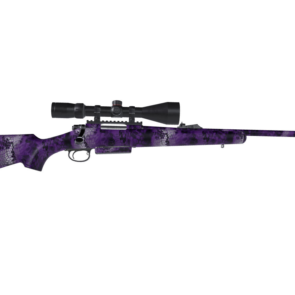 Rifle Kryptek Amethyst Camo Gun Skin Vinyl Wrap