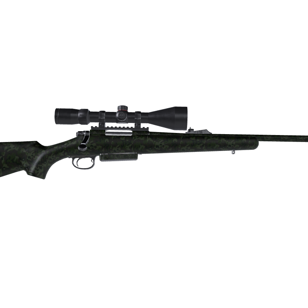 Rifle Classic Army Dark Green Camo Gun Skin Vinyl Wrap