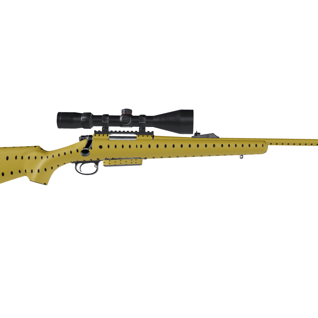 Rifle Dotted Sunflower Gun Skin Vinyl Wrap