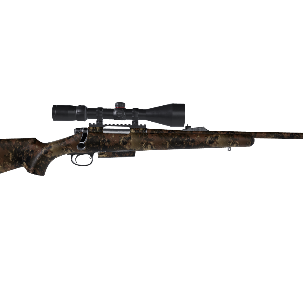 Rifle Substrate Spoor Camo Gun Skin Vinyl Wrap Film