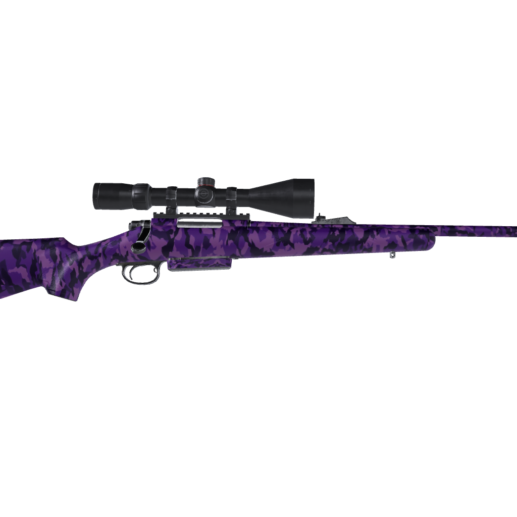 Rifle Erratic Elite Purple Camo Gun Skin Vinyl Wrap