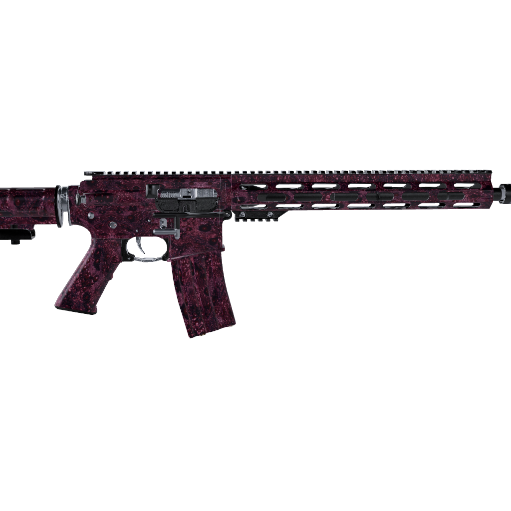 AR 15 Toadaflage Berry Crush Camo Gun Skin Vinyl Wrap