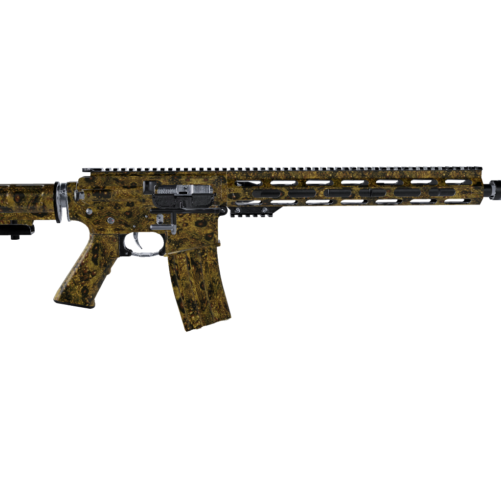 AR 15 Toadaflage Goblin Camo Gun Skin Vinyl Wrap