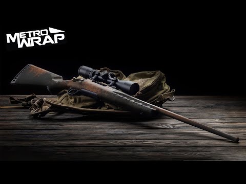 Rifle Rust World War Gun Skin Vinyl Wrap