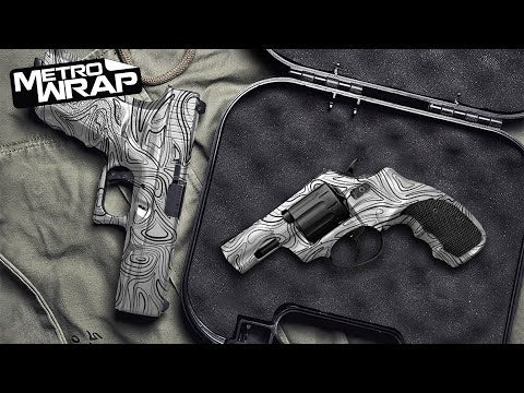 Pistol & Revolver Damascus Autumn Gun Skin Vinyl Wrap