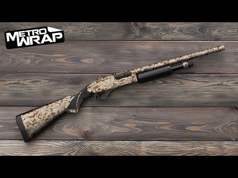 Shotgun Digital America Camo Gun Skin Vinyl Wrap