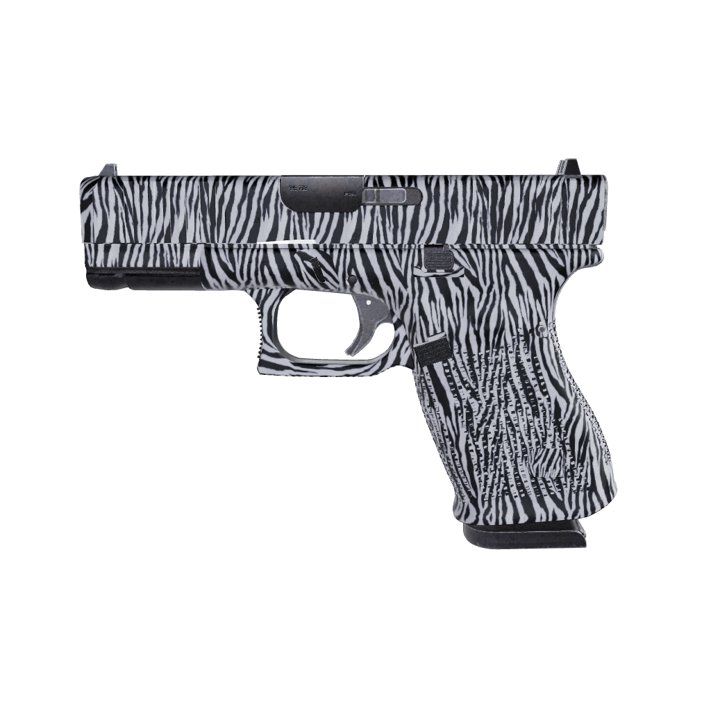 Pistol & Revolver Animal Print Zebra Gun Skin