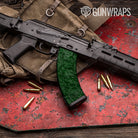 Classic Elite Green Camo AK 47 Mag Gun Skin Vinyl Wrap