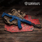 Cumulus Elite Blue Camo AK 47 Gun Skin Vinyl Wrap