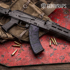 Damascus Purple AK 47 Mag Gun Skin Vinyl Wrap