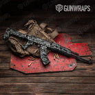 Digital Urban Green Camo AK 47 Gun Skin Vinyl Wrap