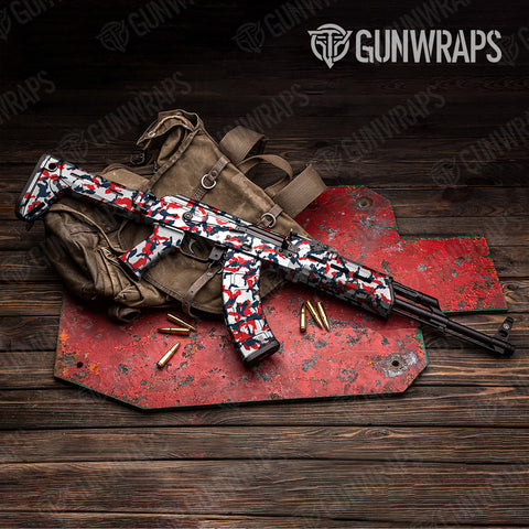 Erratic Camo AK-47 Gun Skin Vinyl Wraps
