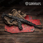 Erratic Militant Blue Camo AK 47 Gun Skin Vinyl Wrap