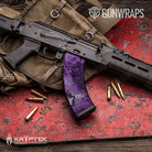 Kryptek Amethyst Camo AK 47 Mag Gun Skin Vinyl Wrap