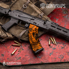 Kryptek Inferno Camo AK 47 Mag Gun Skin Vinyl Wrap