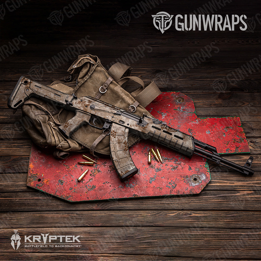 AK 47 Kryptek Nomad Camo Gun Skin Vinyl Wrap