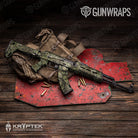 AK 47 Kryptek Obskura Transitional Brown Camo Gun Skin Vinyl Wrap