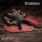 AK 47 Kryptek Typhon Camo Gun Skin Vinyl Wrap