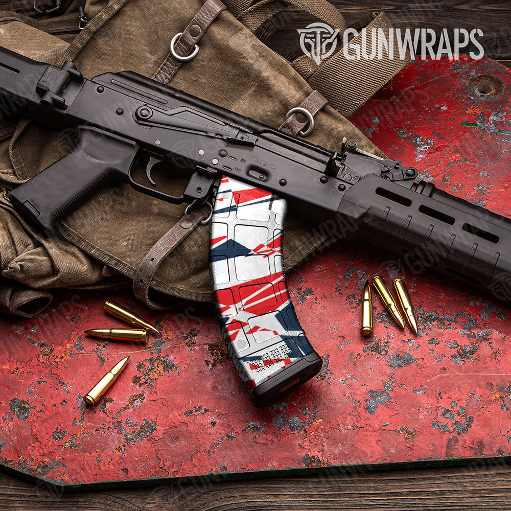 Sharp America Camo AK 47 Mag Gun Skin Vinyl Wrap