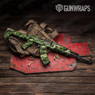 Sharp Jungle Camo AK 47 Gun Skin Vinyl Wrap