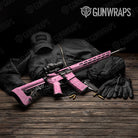 Battle Storm Elite Pink Camo AR 15 Gun Skin Vinyl Wrap