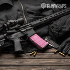 Battle Storm Elite Pink Camo AR 15 Mag Gun Skin Vinyl Wrap