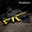 Battle Storm Elite Yellow Camo AR 15 Gun Skin Vinyl Wrap