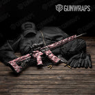 Classic Pink Camo AR 15 Gun Skin Vinyl Wrap