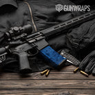 Cumulus Elite Blue Camo AR 15 Mag Gun Skin Vinyl Wrap