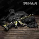 Cumulus Yellow Tiger Camo AR 15 Gun Skin Vinyl Wrap
