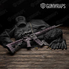 Damascus Pink AR 15 Gun Skin Vinyl Wrap