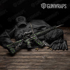 Digital Metro Green Camo AR 15 Gun Skin Vinyl Wrap