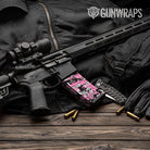 Digital Pink Tiger Camo AR 15 Mag Gun Skin Vinyl Wrap