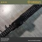 AR 15 Erratic Elite Black Camo Gun Skin Vinyl Wrap